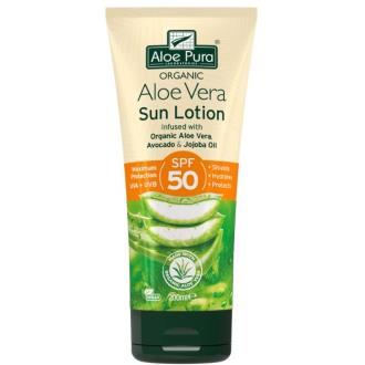 PROTECTOR SOLAR FACTOR 50 ALOE PURA 200 ml