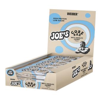 JOE´S CORE BAR chocolate blanco-coco 12x45gr.