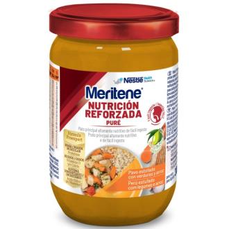 MERITENE PURE pavo-arroz-zanahorias 300gr