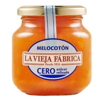MERMELADA DE MELOCOTON cero azucar refinado 280 gr