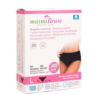 Braguita menstrual algodon bio talla L Masmi