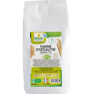 HARINA DE ESPELTA BLANCA T.70 1 kg BIO