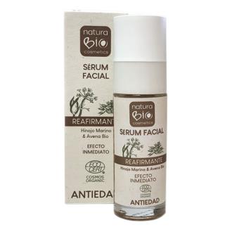 SERUM FACIAL REAFIRMANTE ANTIEDAD hinojo 30ml. BIO**
