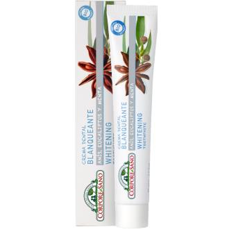 Dentifrico blanqueante Anis, Eucalipto y menta 75ml Corpore Sano