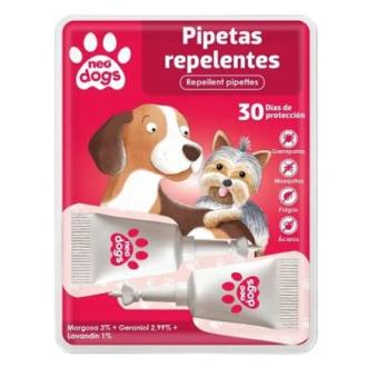 NEO DOGS PIPETAS REPELENTES ANTI-INSECTOS 2 uds.