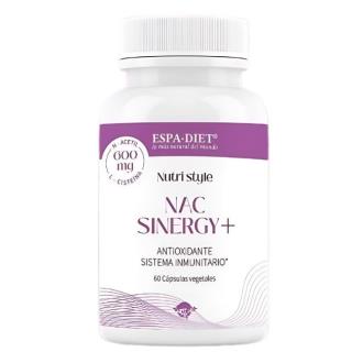 NAC SINERGY + 600mg. 60cap.