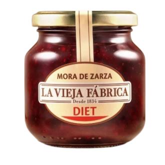 MERMELADA DE MORA DIET con fructosa 280 gr