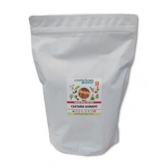 CASTAÑO DORADO tinte organico 1000 gr.