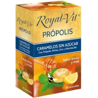ROYAL VIT CARAMELOS PROPOLIS 18caramelos