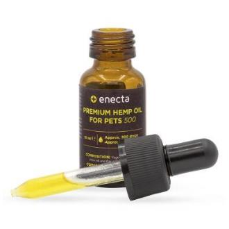 ENECTA ACEITE DE CAÃ?AMO PARA MASCOTAS 500MG. 10ML.
