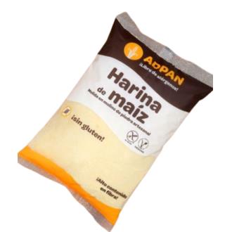 HARINA DE MAIZ MOLIDA en molino de piedra 1kg