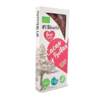 TURRON CACAO FRUTAS 200 gr ECO SG VEGAN