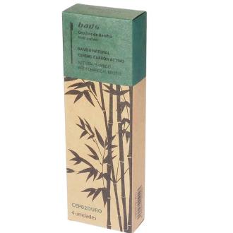 CEPILLO DENTAL BAMBOO DURO pack 4uds