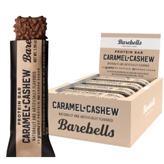 Barrita proteica caramelo anacardos-caramel cashew 12x55g Barebells