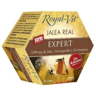 Jalea real Expert sin azucar 20 viales 2000mg Dietisa