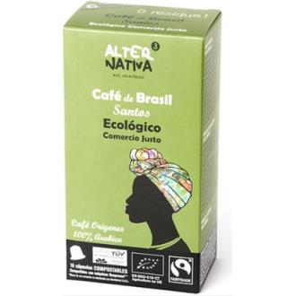 Café Brasil Santos Bio-Ft. 10Uds 5G Cápsulas