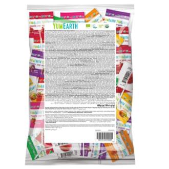 PIRULETAS ORGANICAS sabor frutas 8 sabores 100 uds