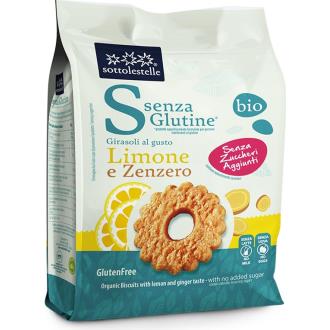 GALLETA LIMON JENGIBRE sin azucar 250 gr BIO SG
