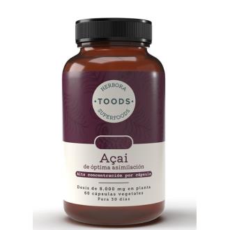 TOODS AÇAI 60 vcaps