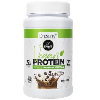 PROTEINA VEGANA SABOR CAPUCHINO 600 G SPORT LIVE