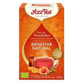 Yogi tea para los sentidos Bienestar Natural 17 filtros