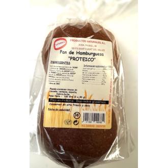 PAN DE HAMBURGUESA PROTEICO 160 gr.