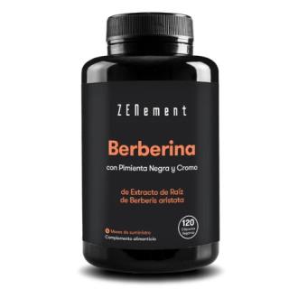 BERBERINA con pimienta negra y cromo 120caps.