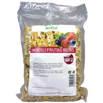 MUESLI FRUTAS ROJAS 800gr