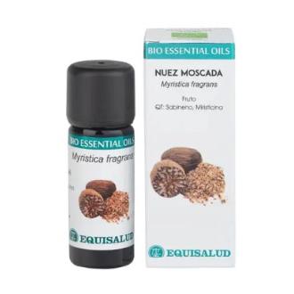 BIO ESSENTIAL OILS nuez moscada aceite esencial 10 ml.