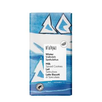 Chocolate con leche Aromas de Invierno Bio 100g Vivani
