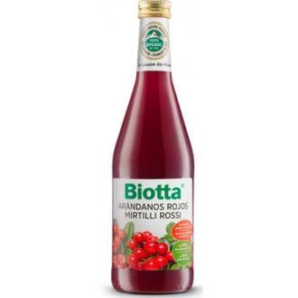 Jugo de arandanos rojos plus Bio 500 ml Biotta