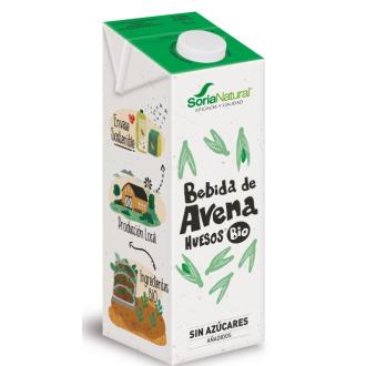 BEBIDA DE AVENA HUESOS sin azucar añadido 1lt 6uds. BIO VEGA