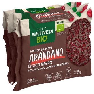 TORTITAS DE ARROZ con arandanos 3x35gr.