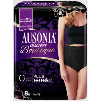 AUSONIA DISCREET BOUTIQUE PANTS TG NEGRO 8 U