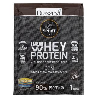 WHEY PROTEIN AISLADO DOBLE CHOCOLATE 30G SPORT