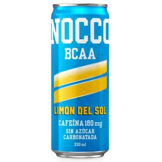 Bebida energetica Limon del Sol con BCAA 330ml Nocco