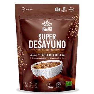 SUPER DESAYUNO cacao y avellanas 360gr. BIO SG VEG