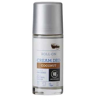 Desodorante roll-on de coco bio 50ml Urtekram