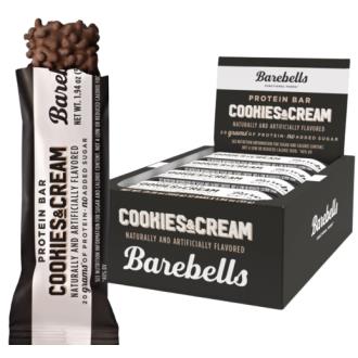 Barrita proteica cookies&cream 12x55g Barebells