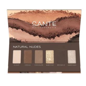 SOMBRA OJOS PALETA 6 COLORES NATURAL NUDES 6 gr