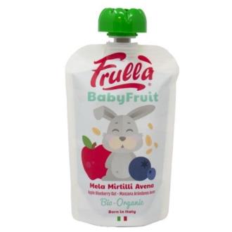 BABY PURE DE MANZANA ARANDANOS Y AVENA 10 uds x 100 gr BIO