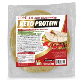 TORTILLAS MEXICANAS protein 8 udsx40 gr