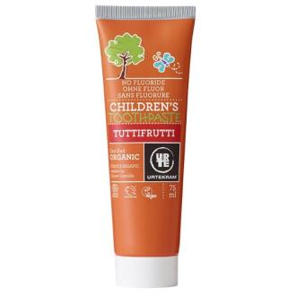 Dentifrico de tutti frutti niños bio 75ml Urtekram