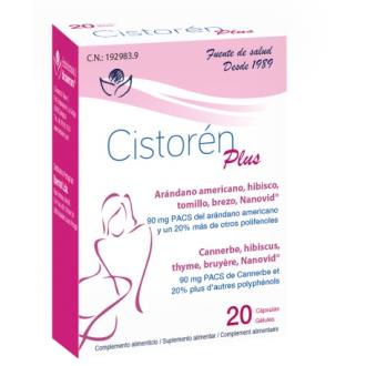 Cistorén Plus 20 cápsulas