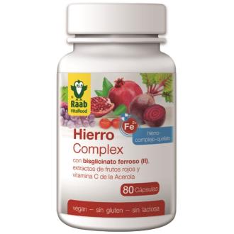 COMPLEJO DE HIERRO 80cap. SG VEGAN**