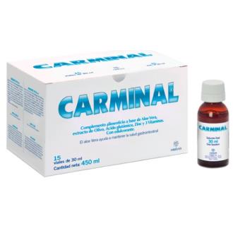 CARMINAL solucion oral 15 viales