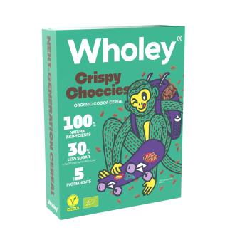 WHOLEY CRISPY CHOCCIES 275 gr BIO VEGAN