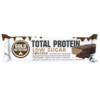 PROTEIN BAR LOW SUGAR COVERED choco negro 15ud.