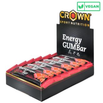 ENERGY GUM BAR FRESA + CAFEINA 12 X 30 G