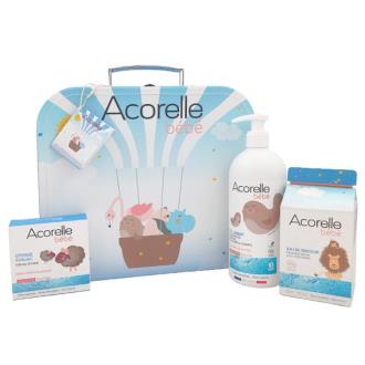 MALETIN BEBE gel baño+esponja konjac+agua perf.
